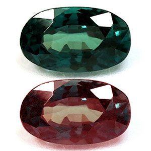 Oval Green Alexandrite 0.42ct loose gemstone