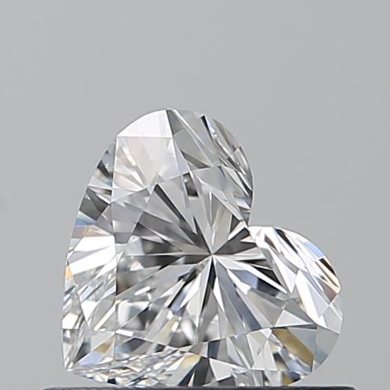 Heart Natural Diamond 0.55ct E VVS1