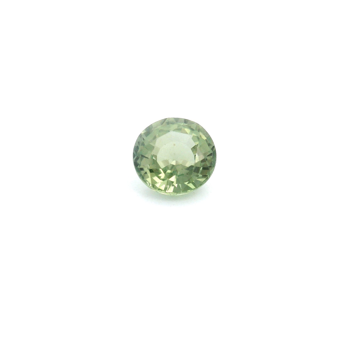 Round Green Sapphire 1.08ct loose gemstone