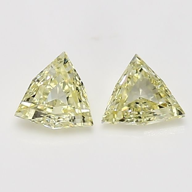 Triangular Yellow Natural Diamond 0.29ct VS1 loose diamond