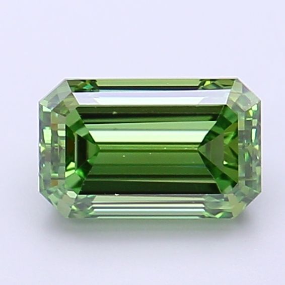 Emerald Fancy Vivid Green Lab-grown Diamond 1.53ct VS1 loose diamond