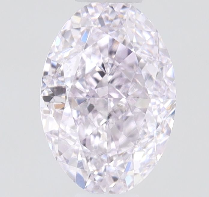 Oval Fancy Light Pink Natural Diamond 0.4ct SI2 loose diamond