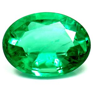 Oval Green Emerald 1.14ct loose gemstone