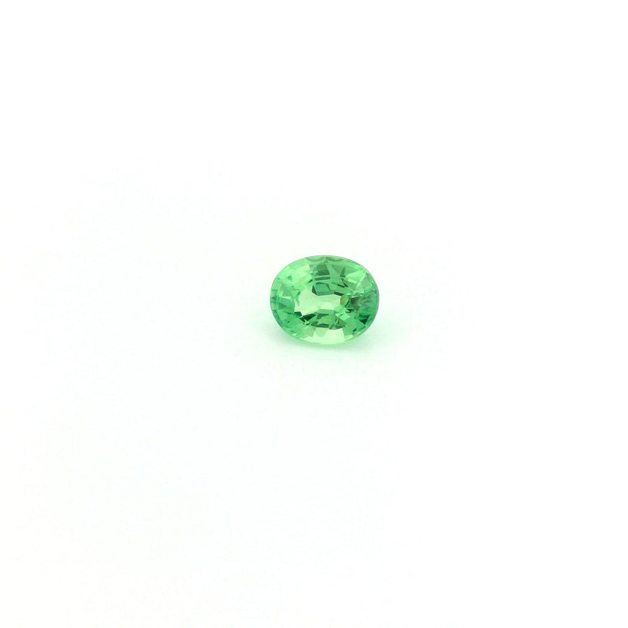 Oval Green Garnet 0.41ct loose gemstone