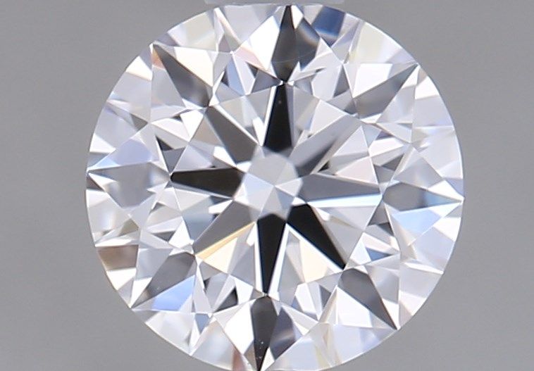 Round Natural Diamond 0.65ct D VS2