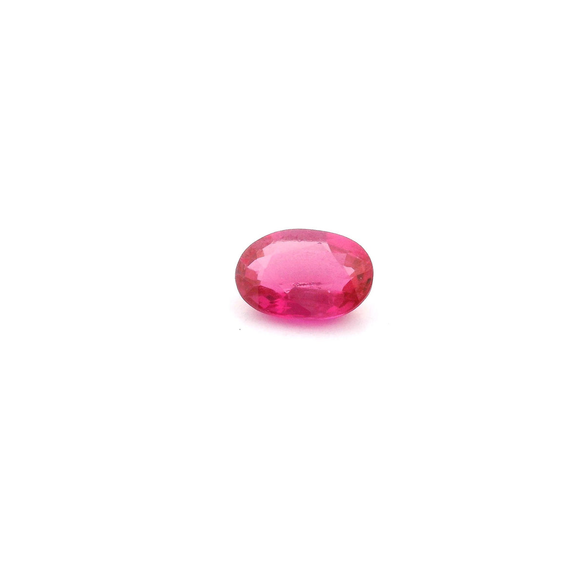 Oval Red Ruby 0.55ct loose gemstone