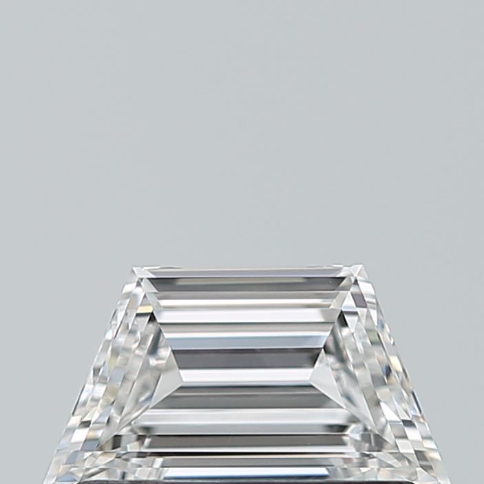 Trapezoid Natural Diamond 0.52ct E VVS1