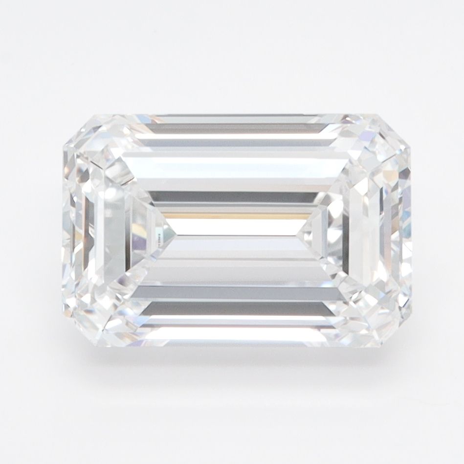 Emerald Lab-Grown Diamond 2.87ct D IF