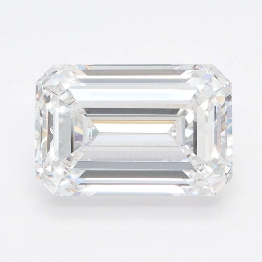 Emerald Lab-Grown Diamond 2.87ct D IF