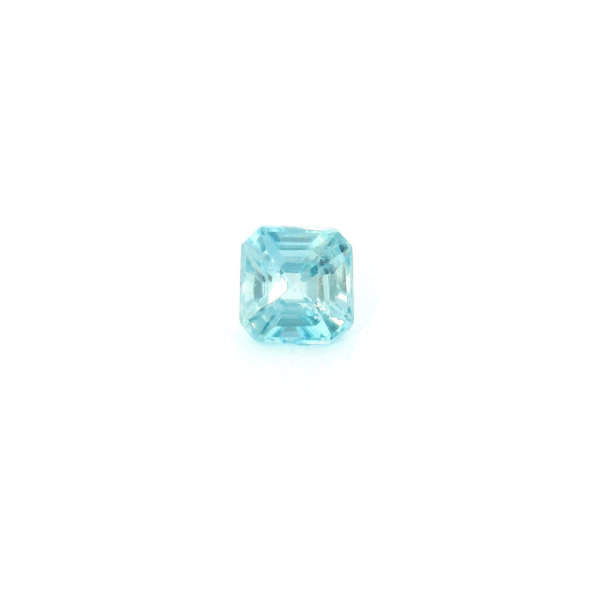 Octagonal Blue Zircon 1.01ct loose gemstone