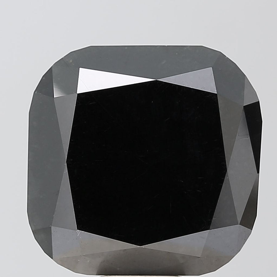 Cushion Black Natural Diamond 18.86ct VVS1 loose diamond