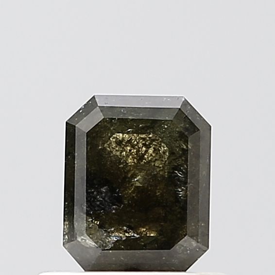 Emerald Salt And Pepper Natural Diamond 0.53ct VS1 loose diamond