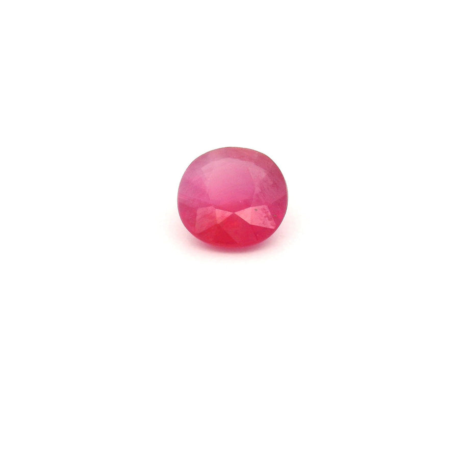 Oval Red Ruby 0.63ct loose gemstone