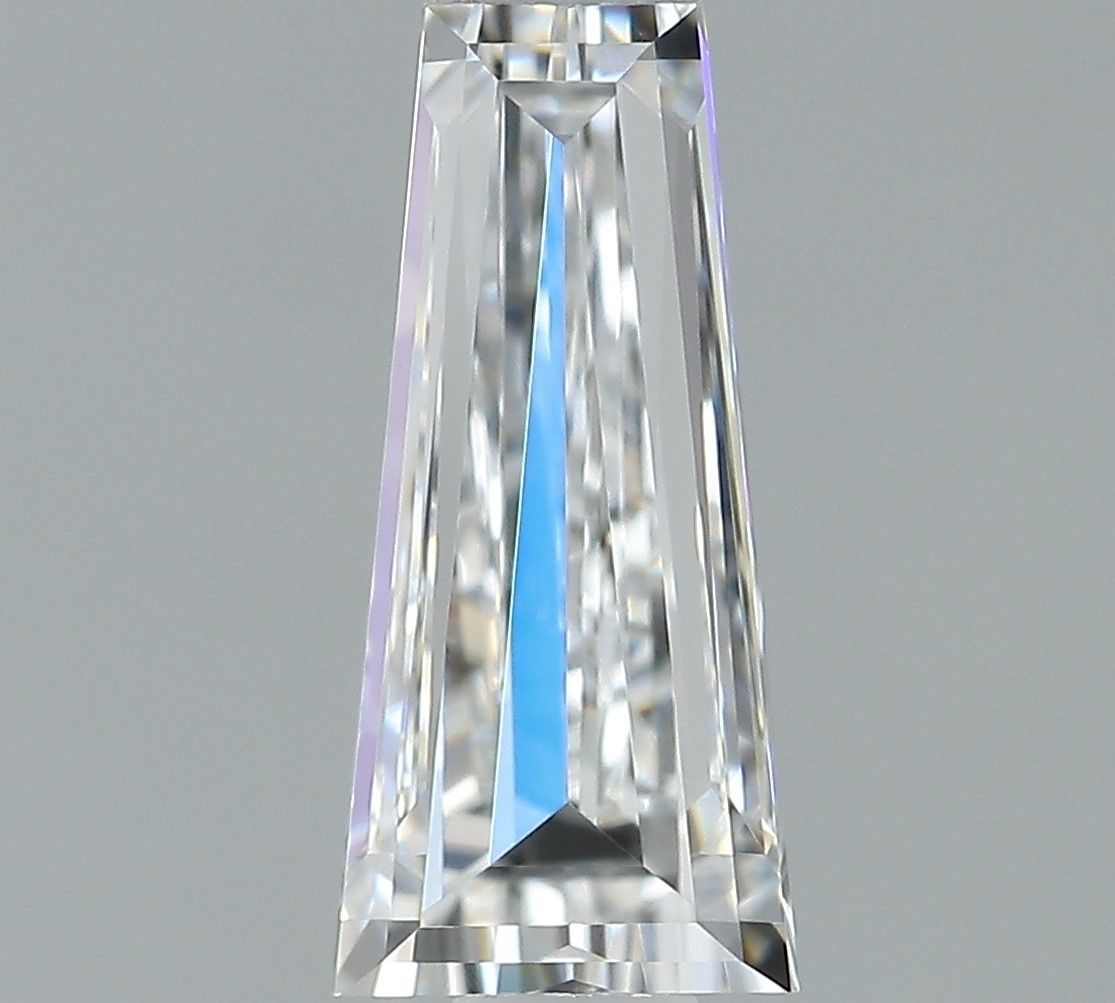 Tapered Baguette Natural Diamond 0.70ct D VS1
