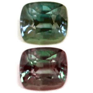 Cushion Green Alexandrite 0.47ct loose gemstone