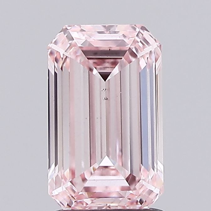 Emerald Fancy Intense Pink Lab-grown Diamond 1.51ct VS1 loose diamond