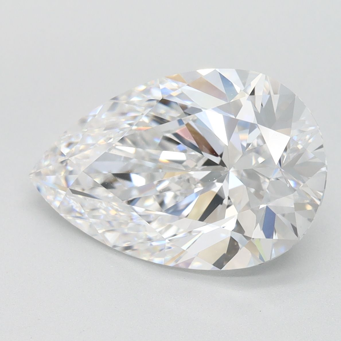 Pear Lab-Grown Diamond 3.26ct D IF