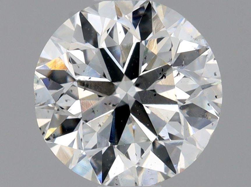 Round Faint Green Natural Diamond 0.7ct SI2 loose diamond