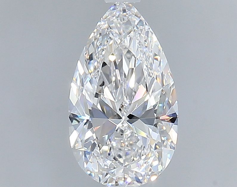 Pear Natural Diamond 0.90ct D VVS1