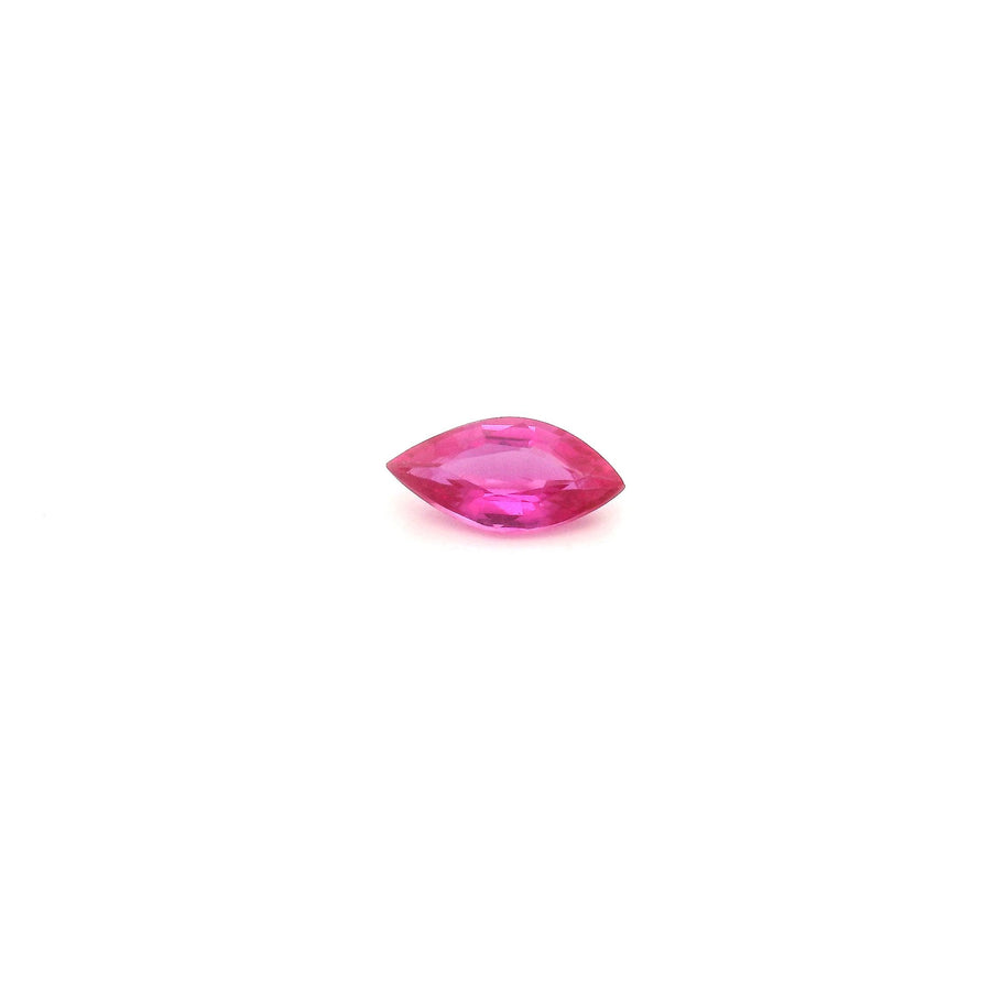 Marquise Red Ruby 0.3ct loose gemstone