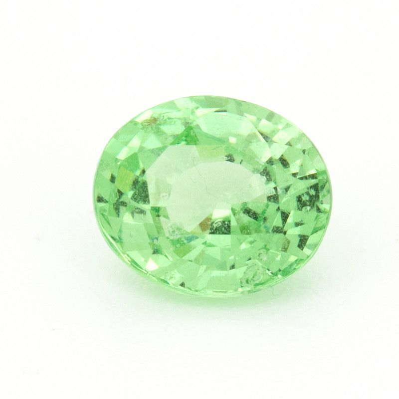 Oval Green Garnet 1.31ct loose gemstone