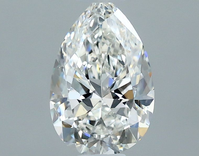 Pear Natural Diamond 0.50ct G VS2