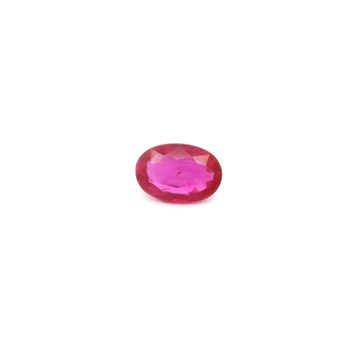 Oval Red Ruby 0.57ct loose gemstone