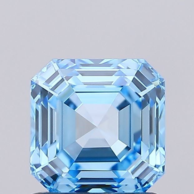 Asscher Fancy Vivid Blue Lab-grown Diamond 1.06ct VVS2 loose diamond