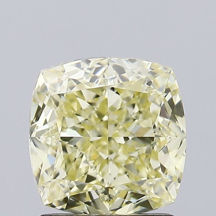Cushion Fancy Yellow Lab-grown Diamond 1.75ct VS1 loose diamond