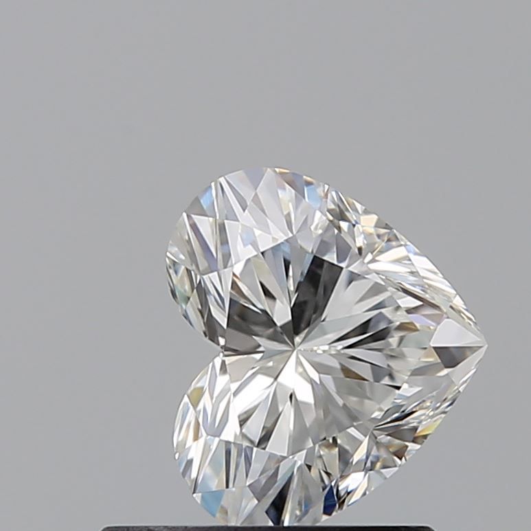 Heart Natural Diamond 0.73ct H VVS2