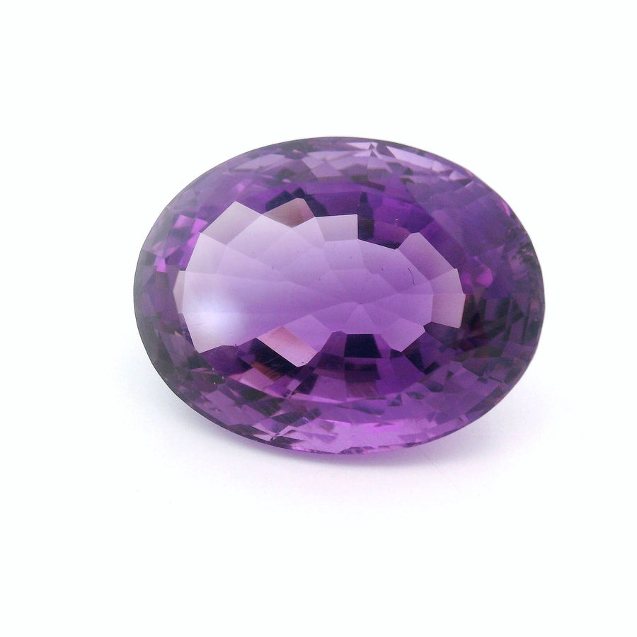 Oval Purple Amethyst 30.86ct loose gemstone