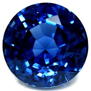 Round Blue Sapphire 1.79ct loose gemstone