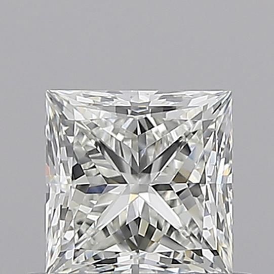 Princess Natural Diamond 0.71ct H VVS1