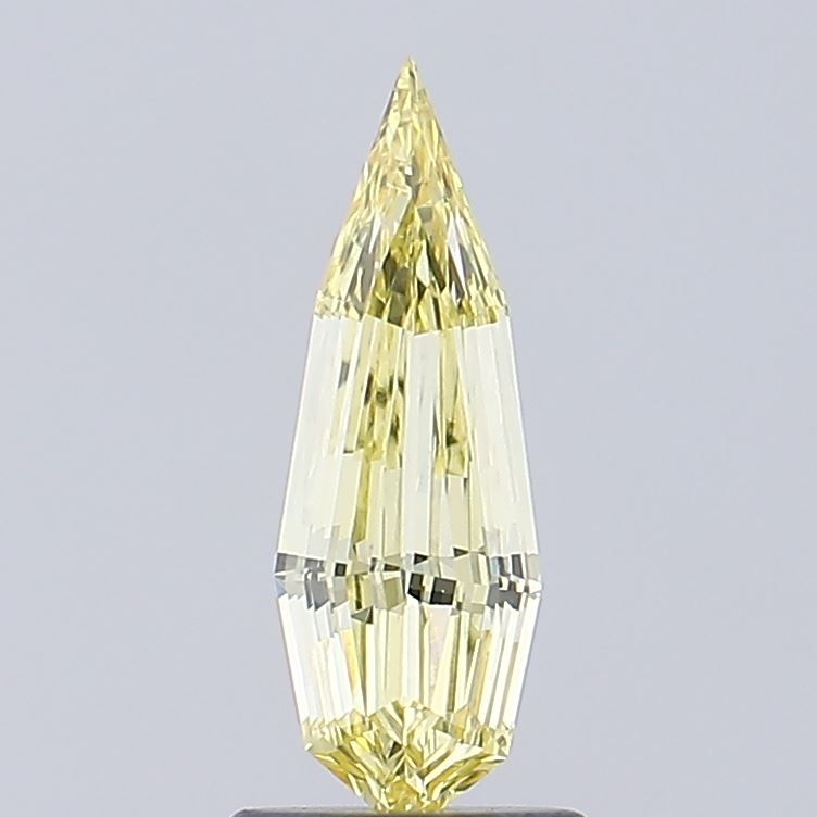 Octagonal Fancy Yellow Lab-grown Diamond 1.05ct VVS2 loose diamond