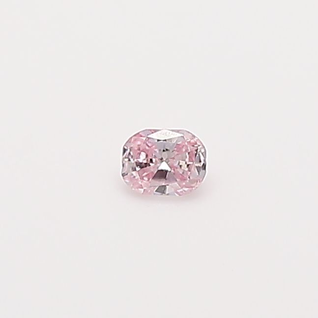 Cushion Fancy Purplish Pink Natural Diamond 0.04ct loose diamond