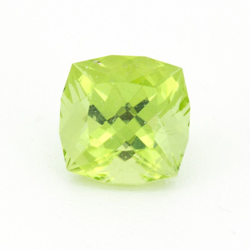 Square Green Peridot 1.73ct loose gemstone