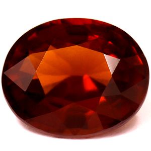 Oval Orange Garnet 7.03ct loose gemstone