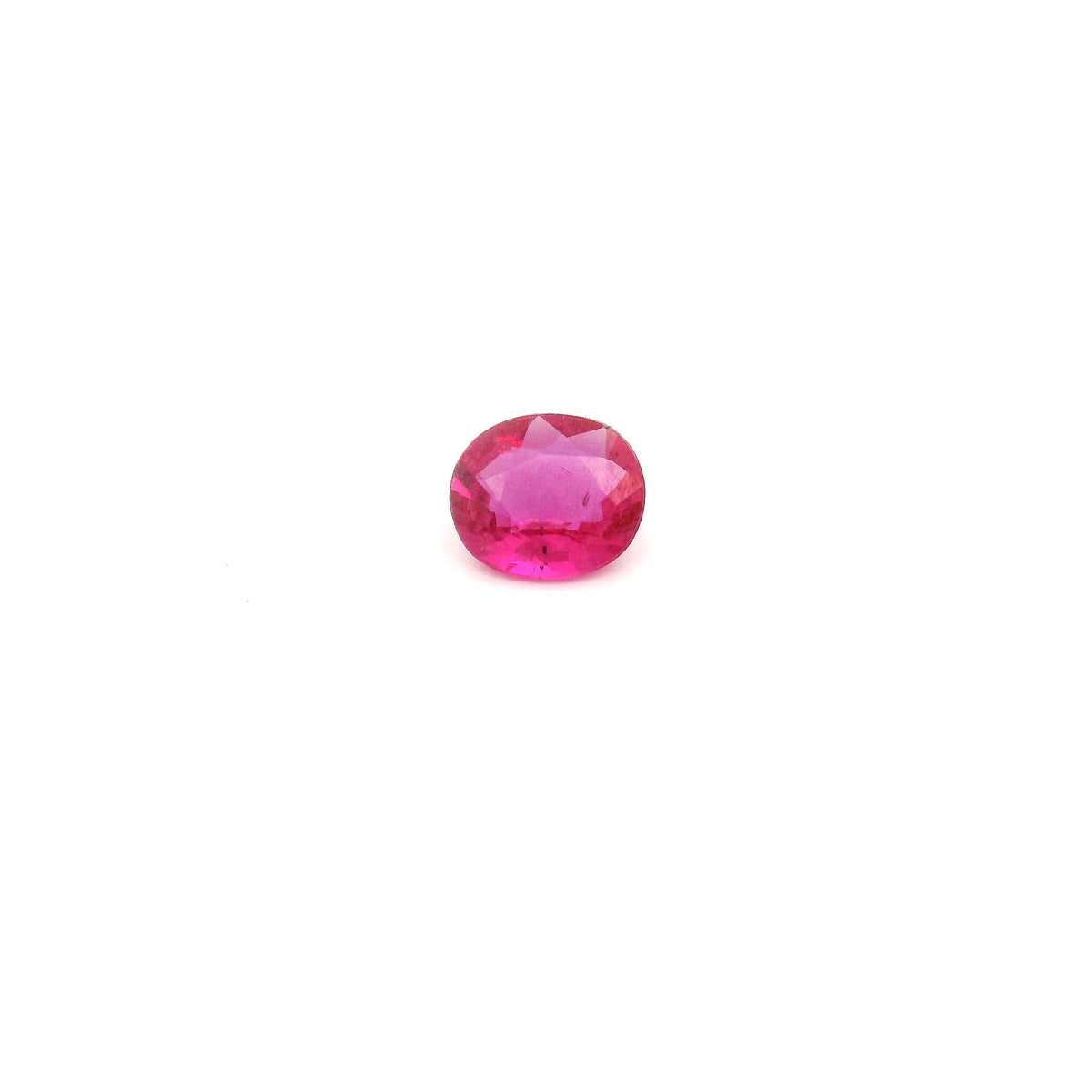 Oval Red Ruby 0.29ct loose gemstone