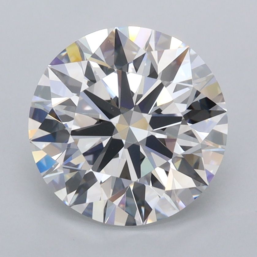 Round Lab-Grown Diamond 2.59ct D FL