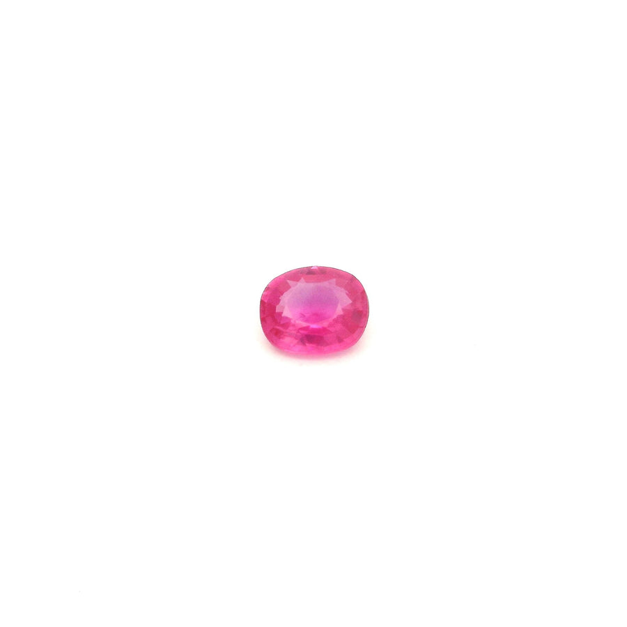 Oval Red Ruby 0.48ct loose gemstone