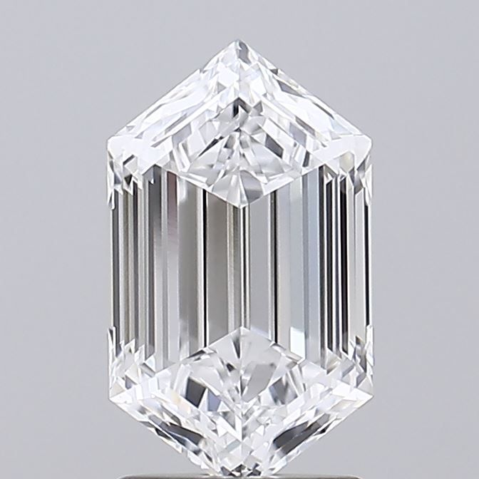Hexagonal Lab-Grown Diamond 2.09ct D VVS1