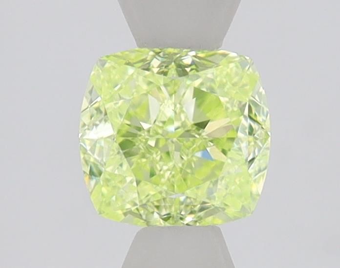 Cushion Fancy Green Natural Diamond 1ct VS2 loose diamond