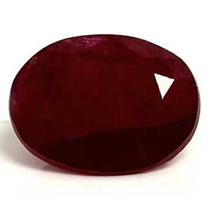 Oval Red Ruby 1.98ct loose gemstone