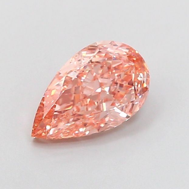 Pear Fancy Intense Brownish Orange Lab-grown Diamond 1.51ct VS1 loose diamond