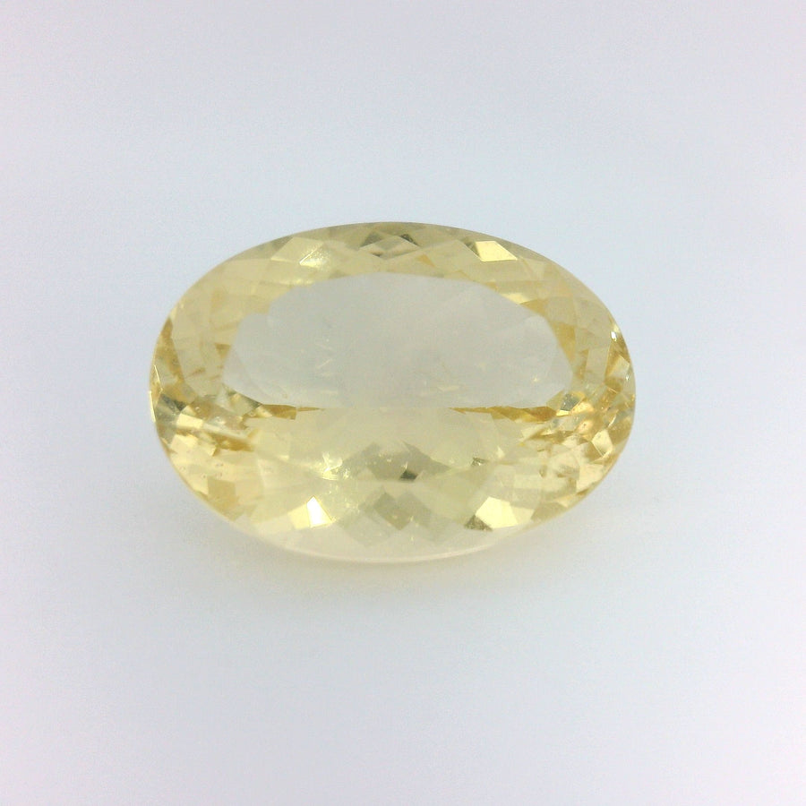 Oval Yellow Heliodor 6.61ct loose gemstone