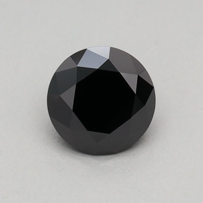 Round Fancy Black Lab-grown Diamond 0.36ct loose diamond