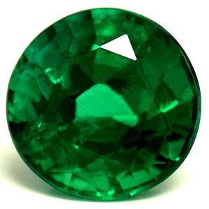 Round Green Emerald 1.67ct loose gemstone