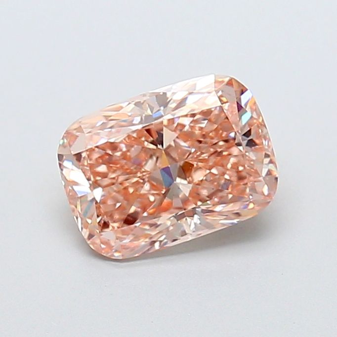 Cushion Fancy Vivid Pink Lab-grown Diamond 1.52ct VS2 loose diamond