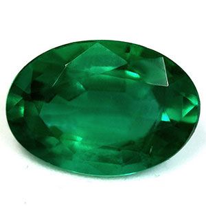 Oval Green Emerald 2.67ct loose gemstone