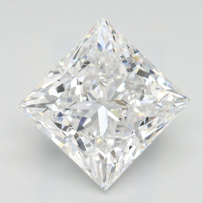 Princess Lab-Grown Diamond 3.46ct D IF